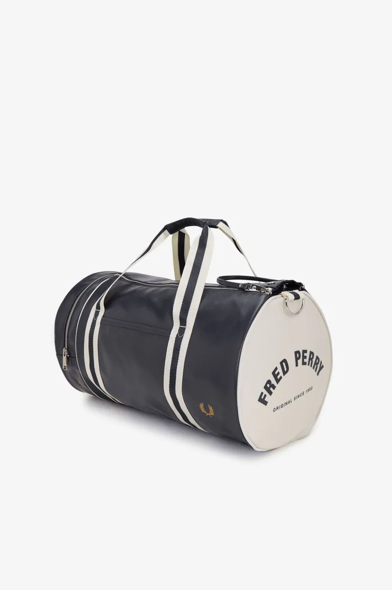Fred Perry L7255-635 Classic Barrel Bag Navy Ecru -3