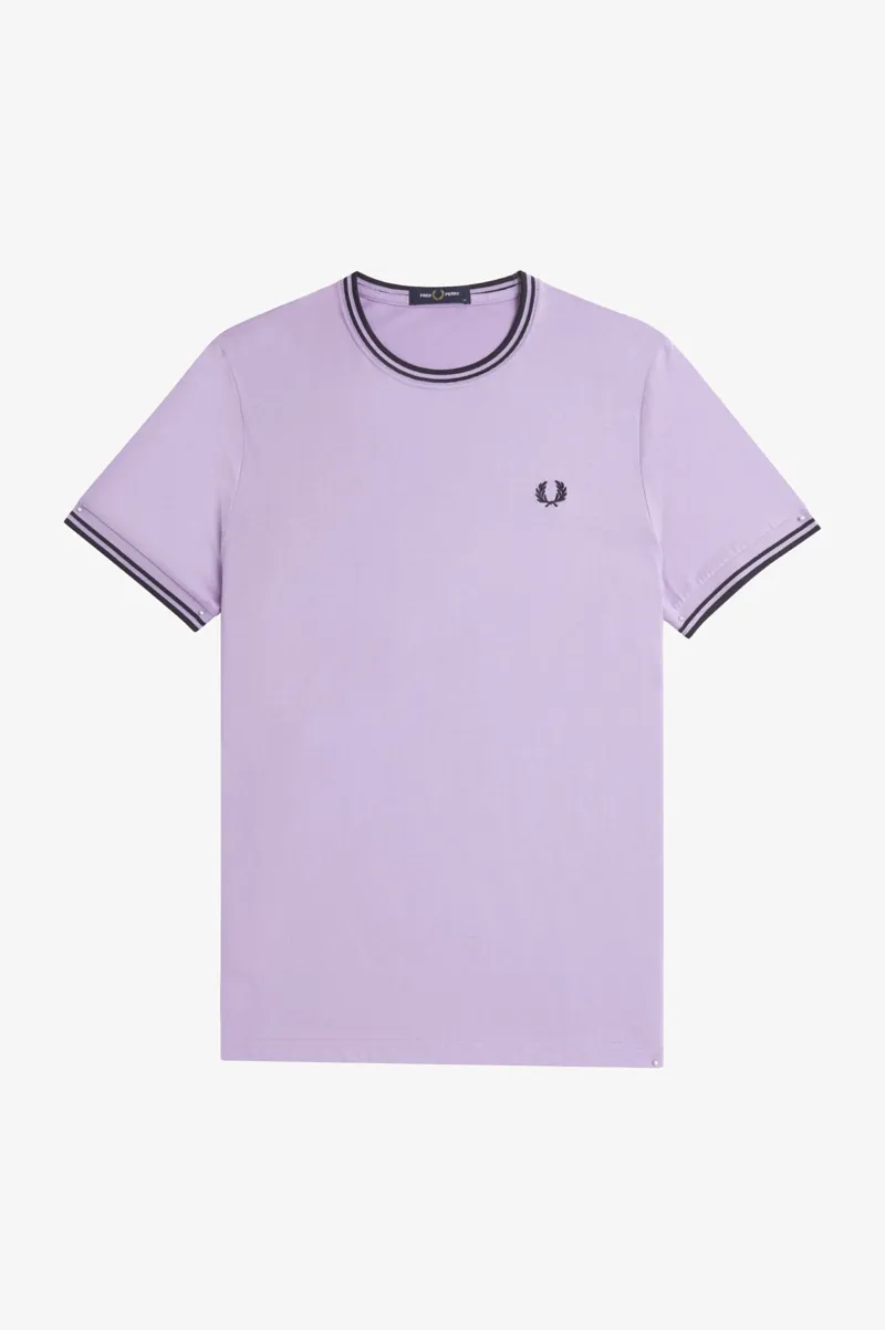 Fred Perry Twin Tipped T-shirt Ultra Violet MEDIUM ONLY LAST ONE-6