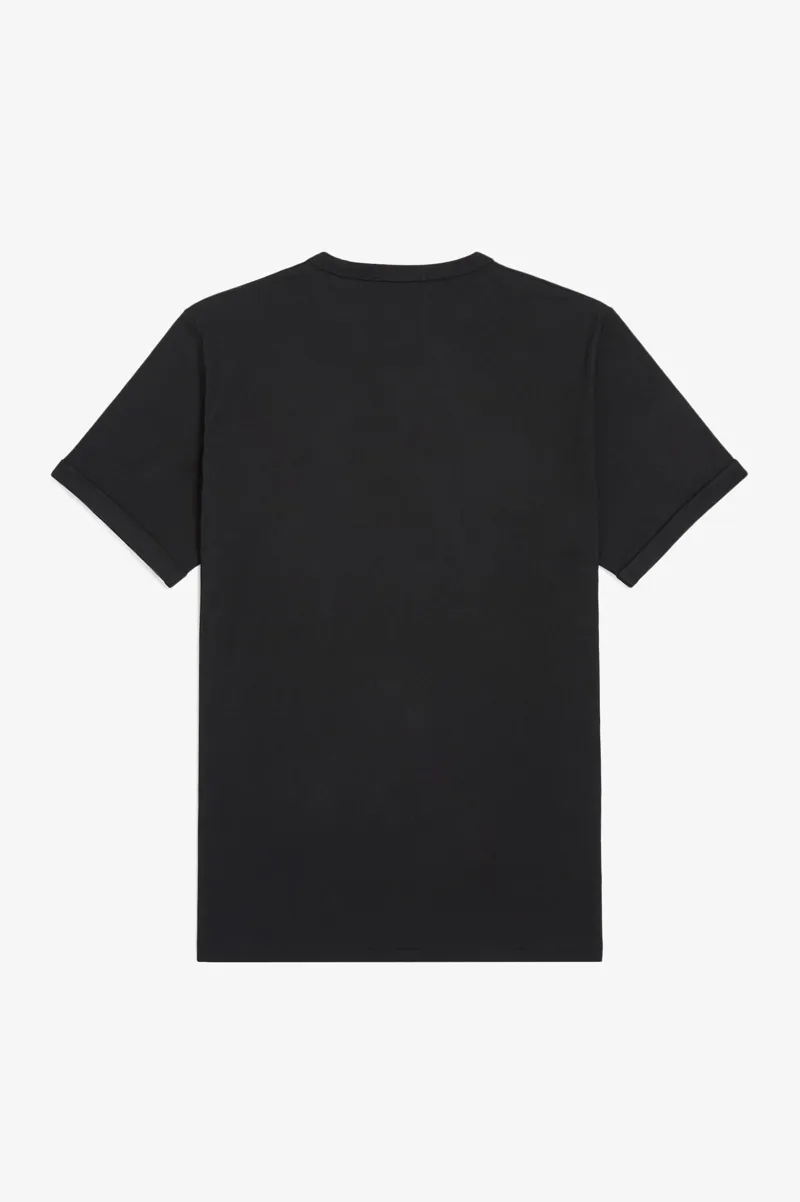 Fred Perry M3519-102 Ringer T-shirt Black-5