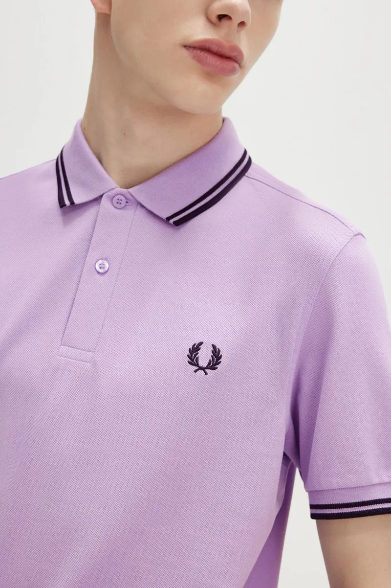 Fred Perry M3600-W51 Polo T-shirt UltraViolet/Navy MEDIUM ONLY-6