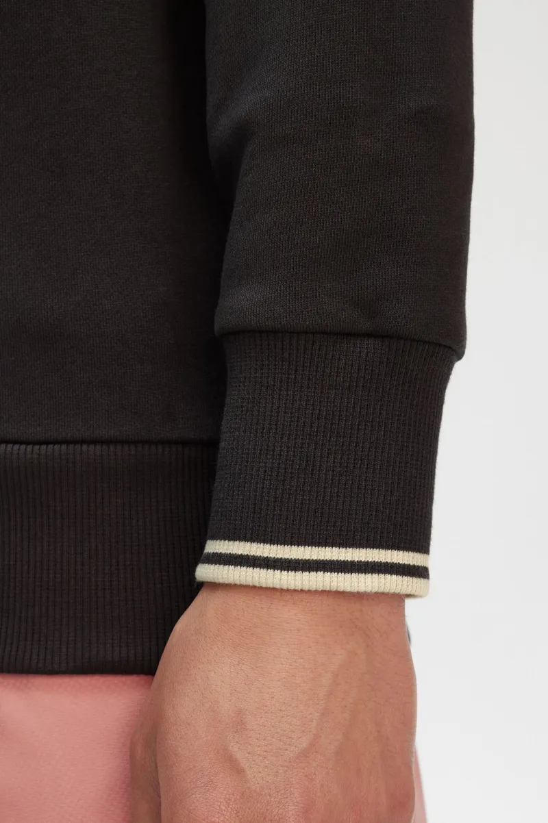 Fred Perry Crew Neck Sweatshirt Anchor Grey-7