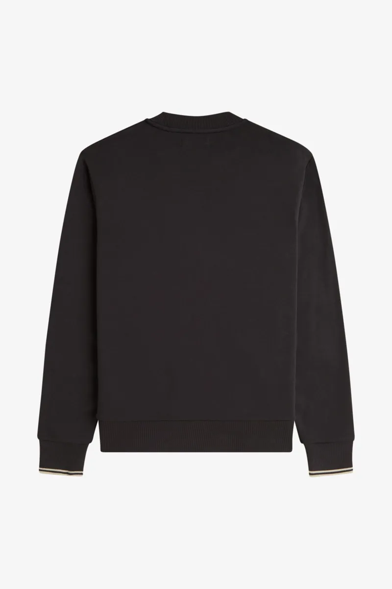 Fred Perry Crew Neck Sweatshirt Anchor Grey-8