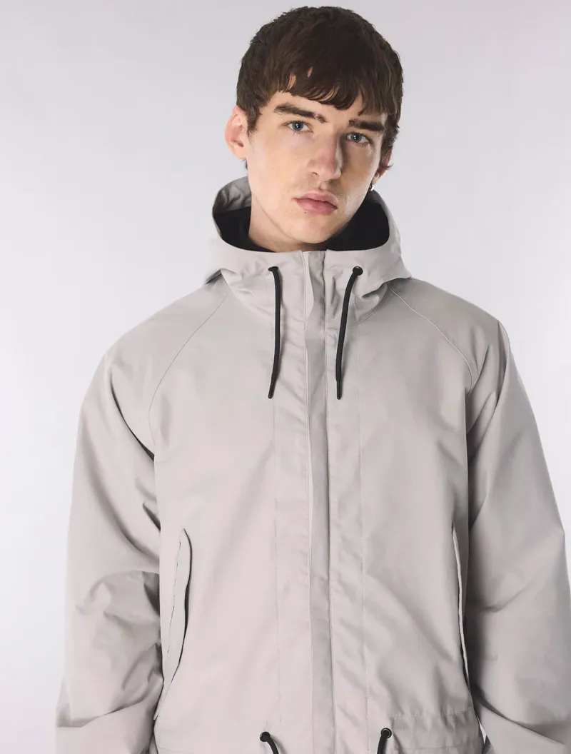 Pretty Green Resonance Water Reactive Jacket Grey-4