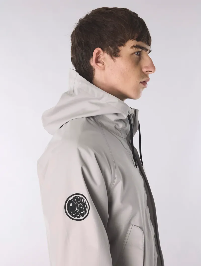 Pretty Green Resonance Water Reactive Jacket Grey-5