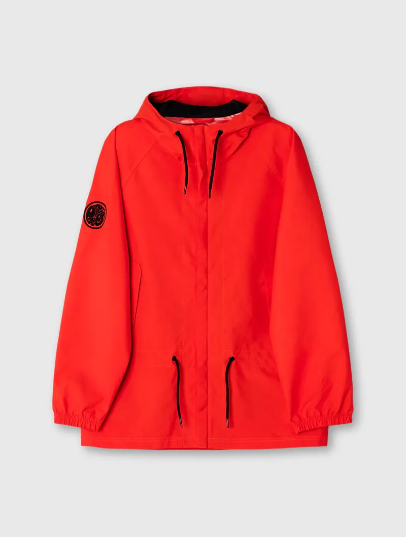 Pretty Green Resonance Water Reactive Jacket Red-6