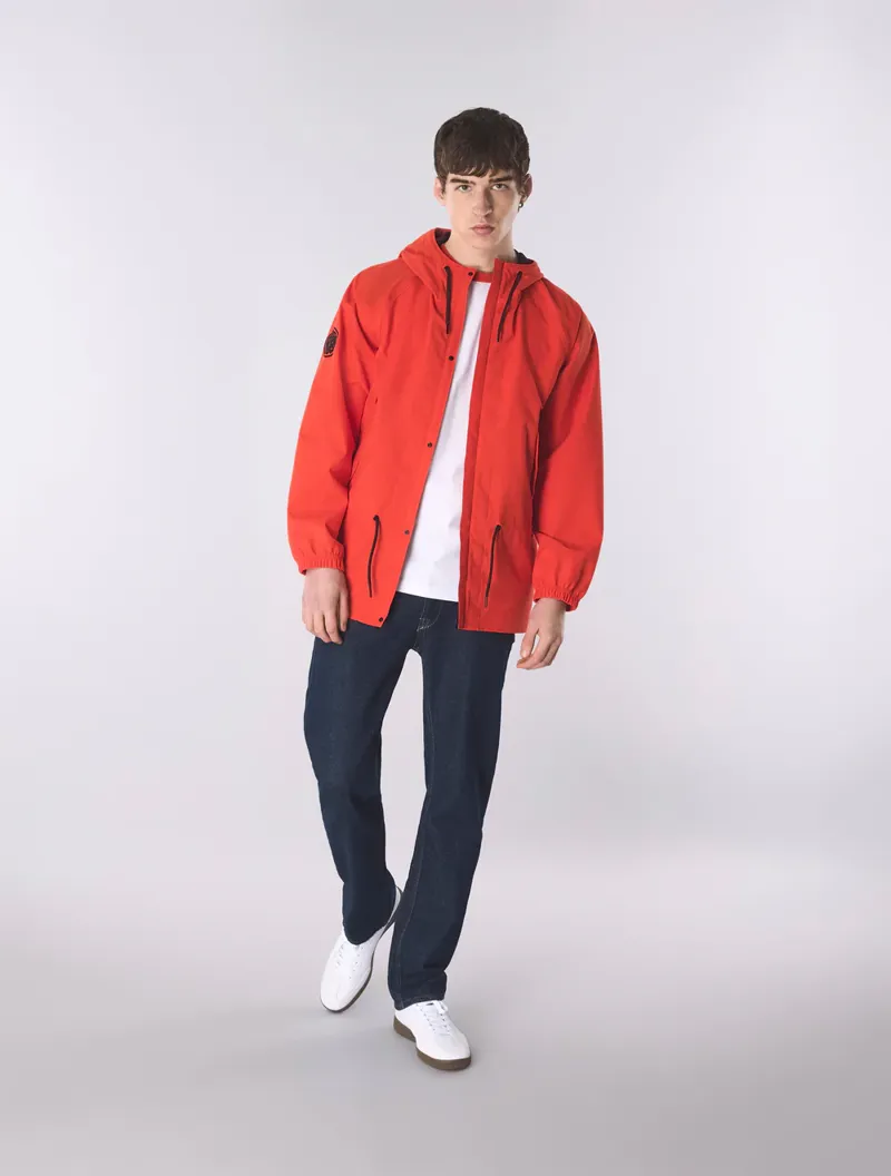 Pretty Green Resonance Water Reactive Jacket Red-5