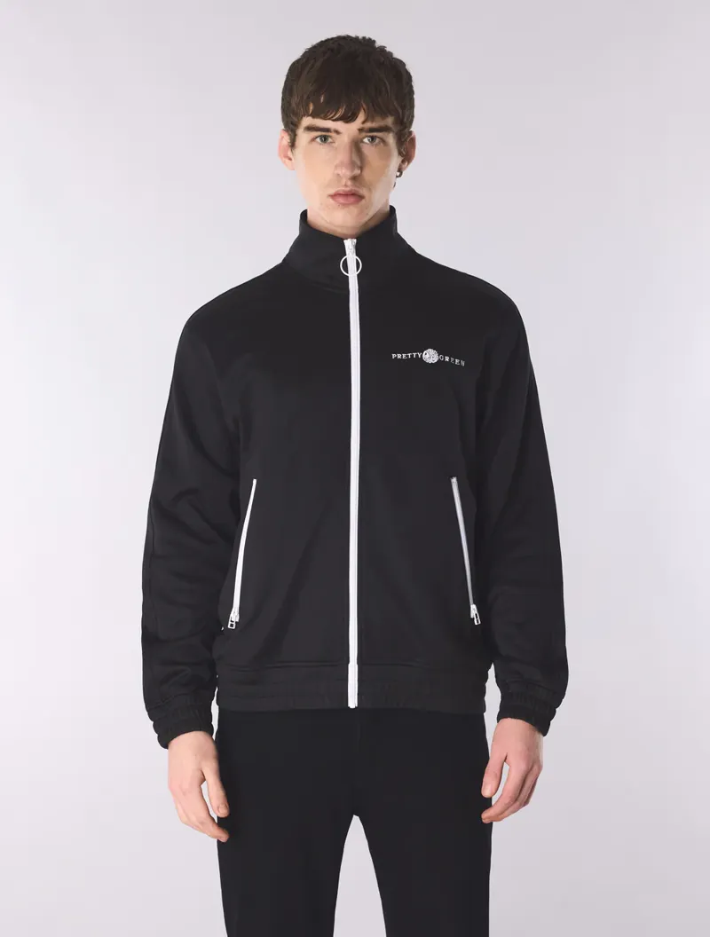 Pretty Green Nimbus track top Black-2