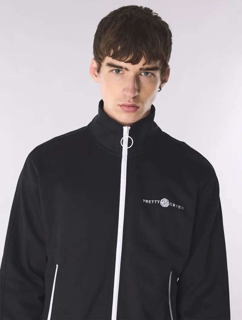 Pretty Green Nimbus track top Black-4