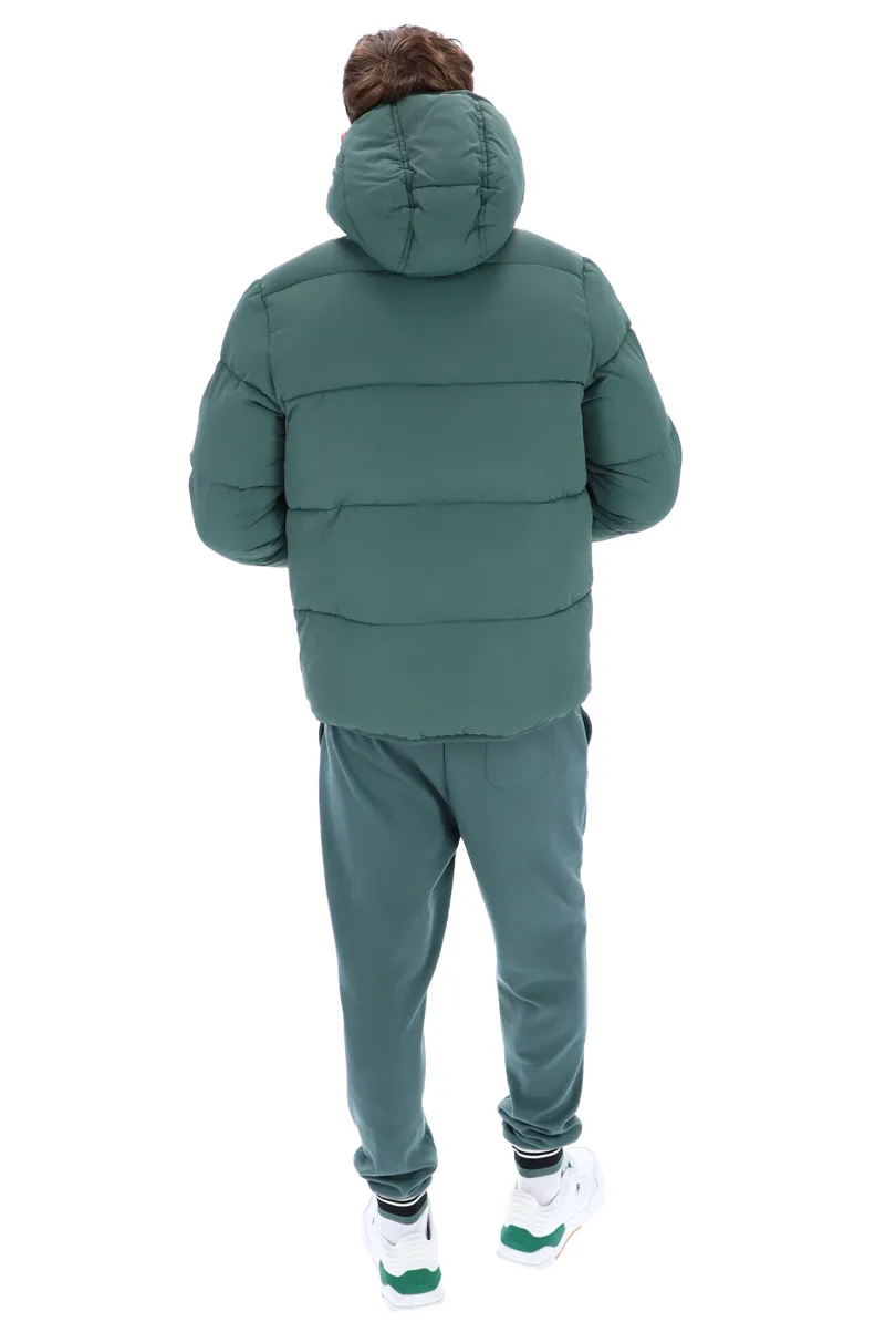 Fila Harry Heavily Padded Puffer Jacket Dark Forest LARGE and XL ONLY-3