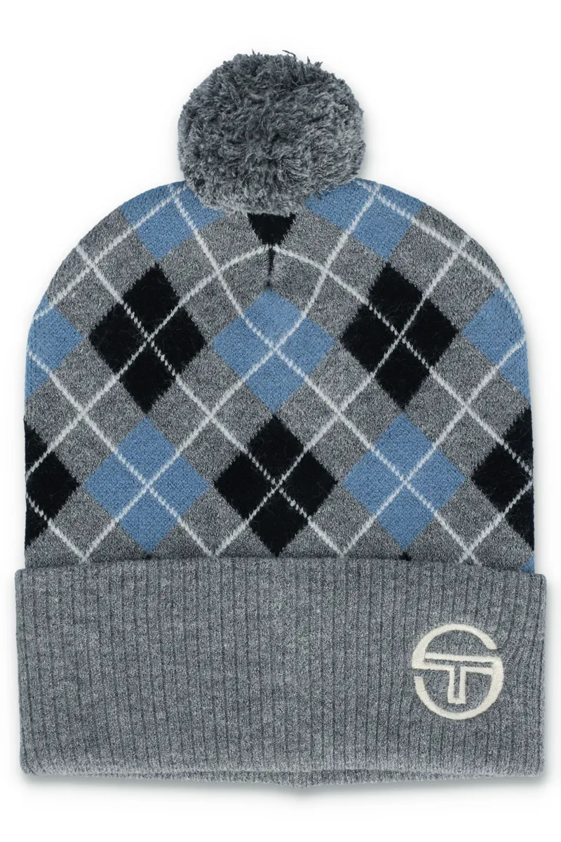 Sergio Tacchini Hamilton Argyle Pom Beanie
