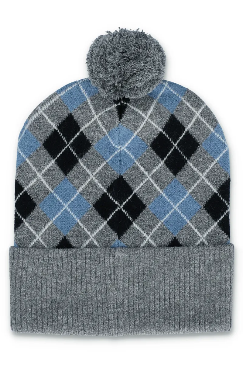 Sergio Tacchini Hamilton Argyle Pom Beanie-1