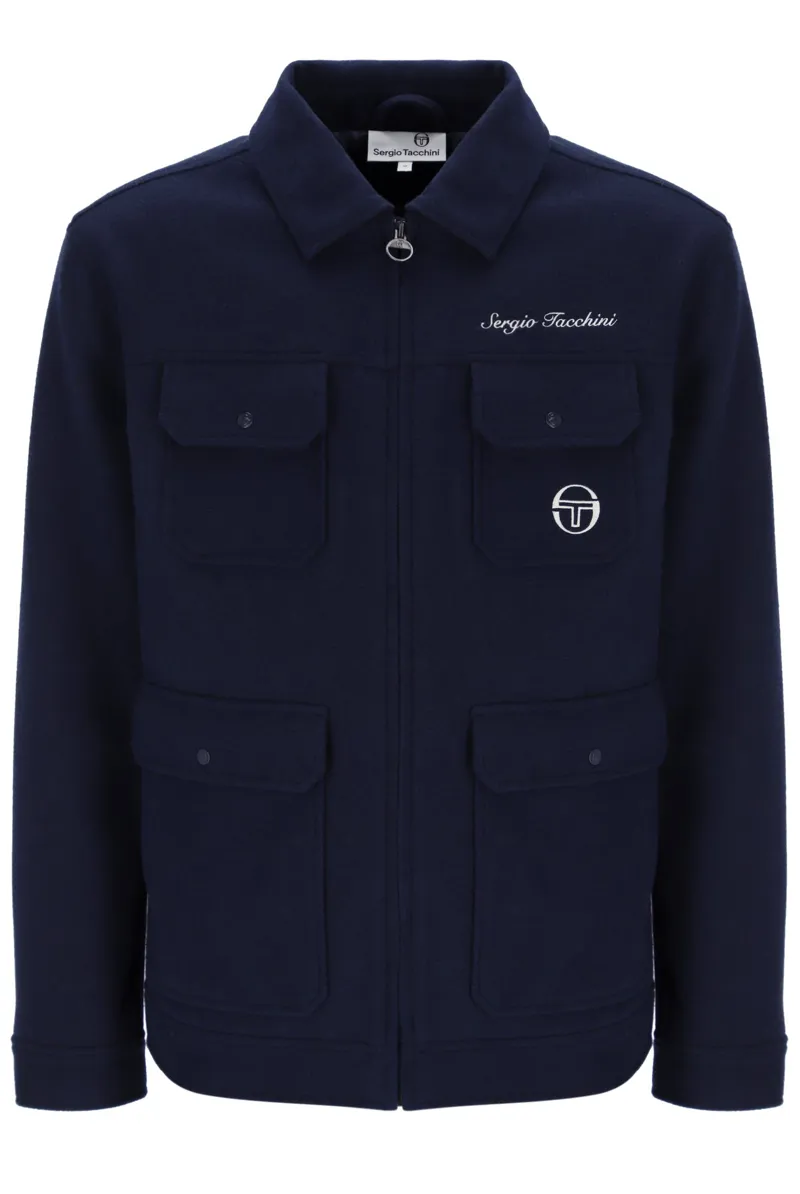 Sergio Tacchini Henri Field Jacket Navy LARGE ONLY