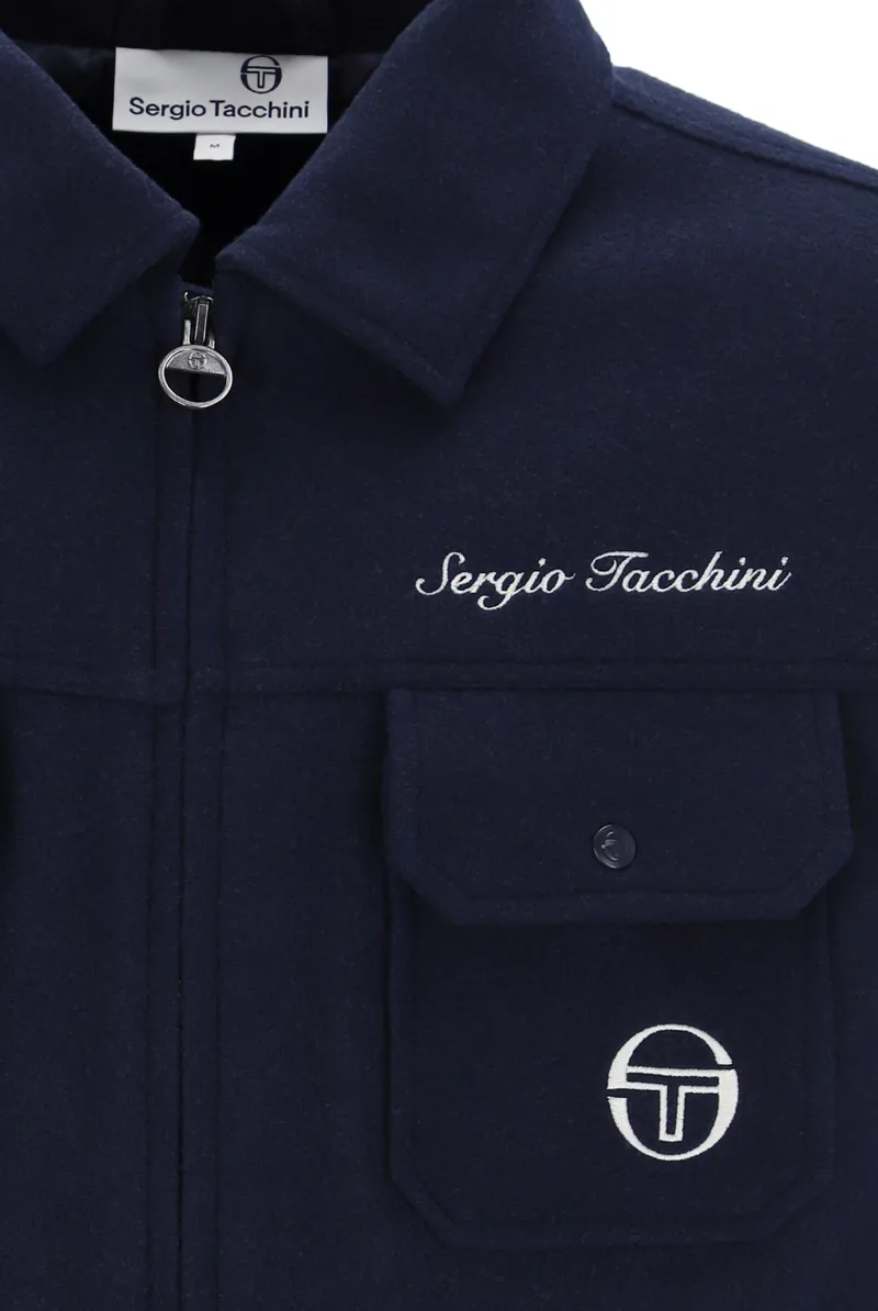 Sergio Tacchini Henri Field Jacket Navy LARGE ONLY-2