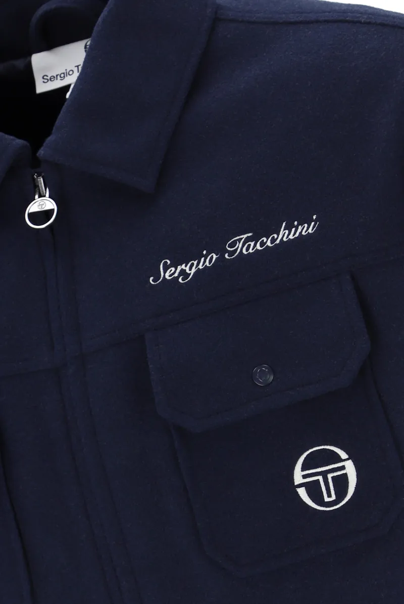 Sergio Tacchini Henri Field Jacket Navy LARGE ONLY-3