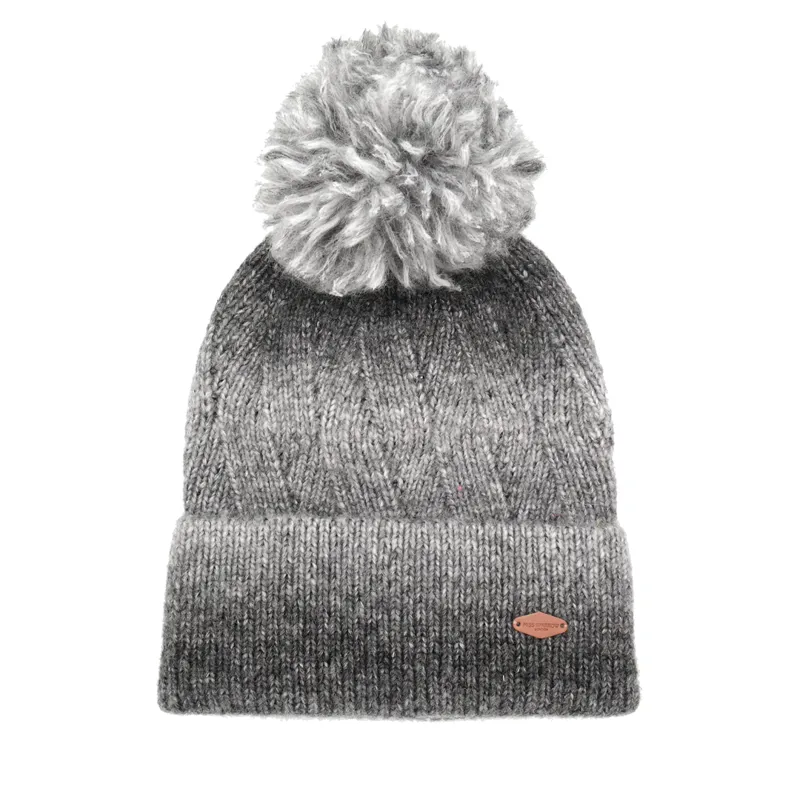 Miss Sparrow ombre bobble hat Grey