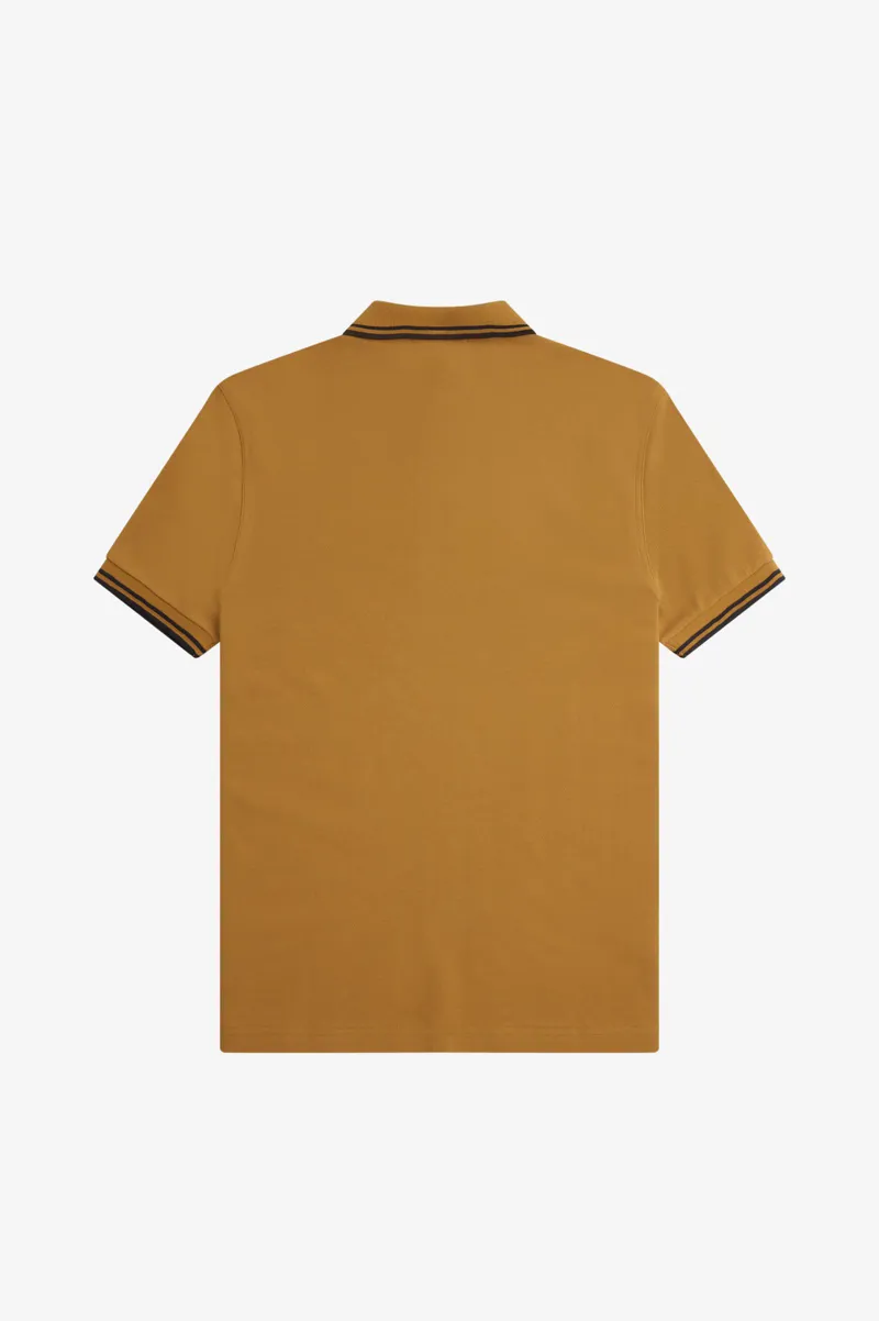 Fred Perry M3600-T59 Polo T-shirt Caramel / Black  XXXL ONLY-2