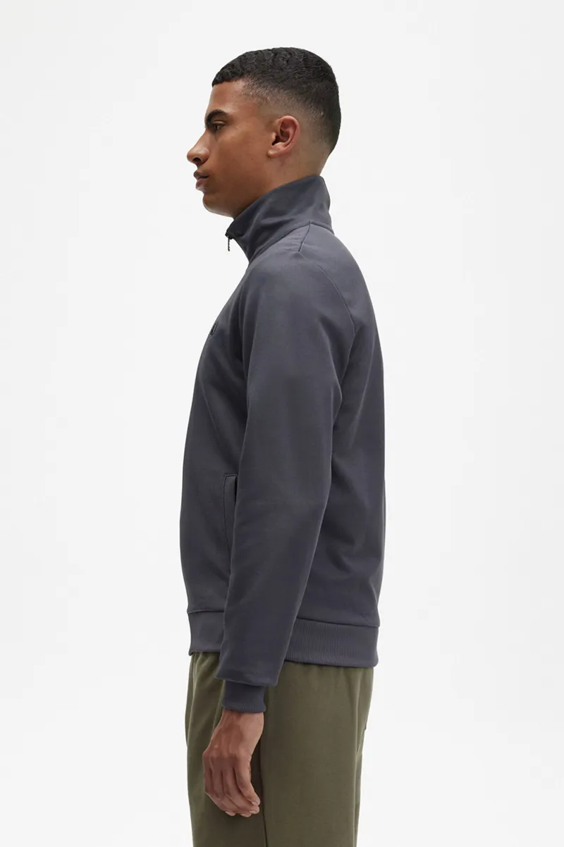 Fred Perry Track Jacket Gunmetal -2