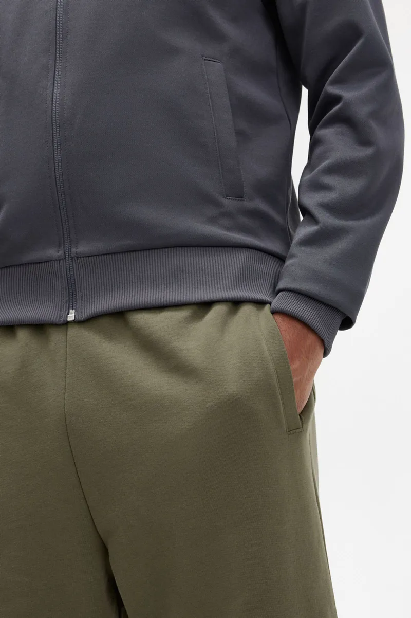 Fred Perry Track Jacket Gunmetal -3