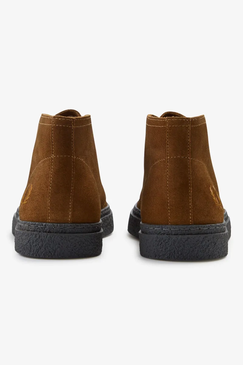 Fred Perry Hawley Suede Boot - Ginger SIZE 7 ONLY -4