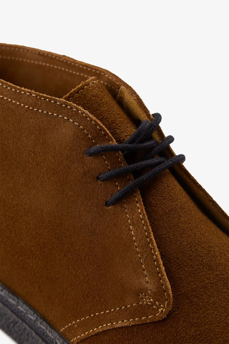 Fred Perry Hawley Suede Boot - Ginger SIZE 7 ONLY -5