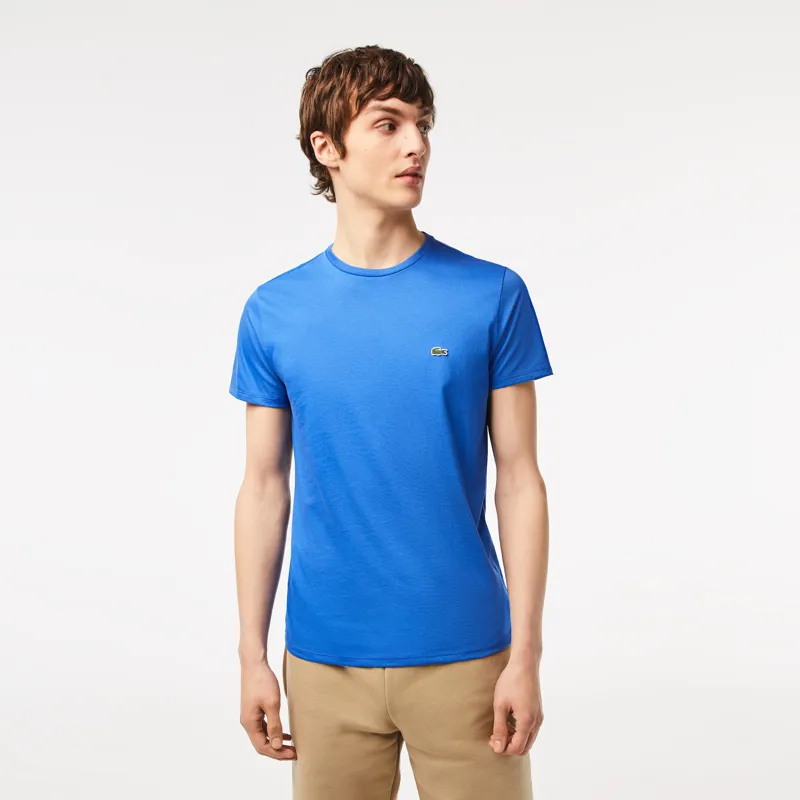 Lacoste Crew Neck Pima Cotton Jersey T-shirt Hilo-1
