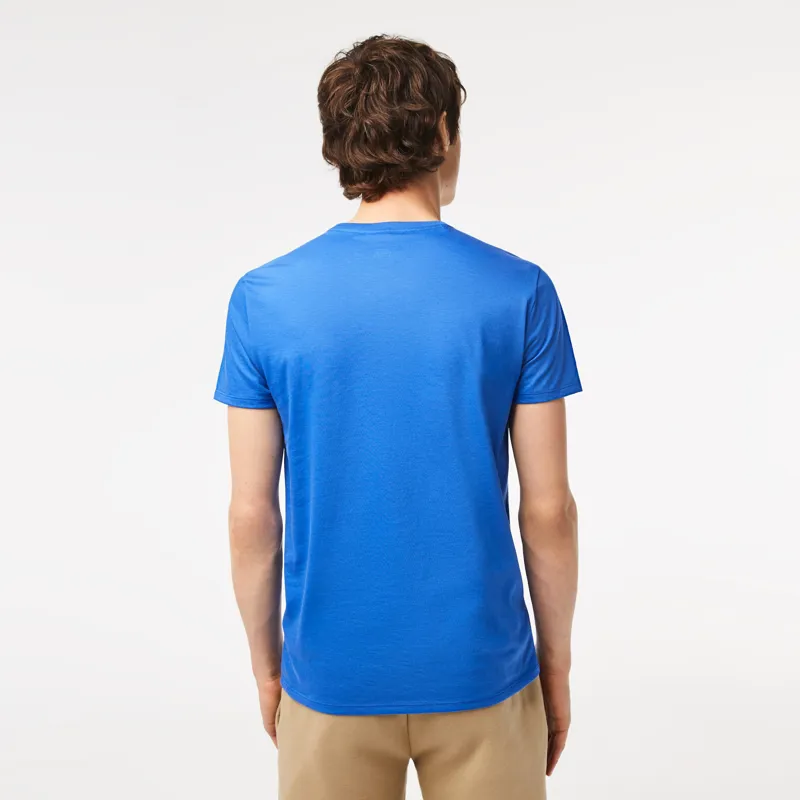 Lacoste Crew Neck Pima Cotton Jersey T-shirt Hilo-3