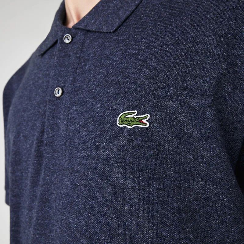 Lacoste Classic Fit Polo T-shirt Heather Marl-3