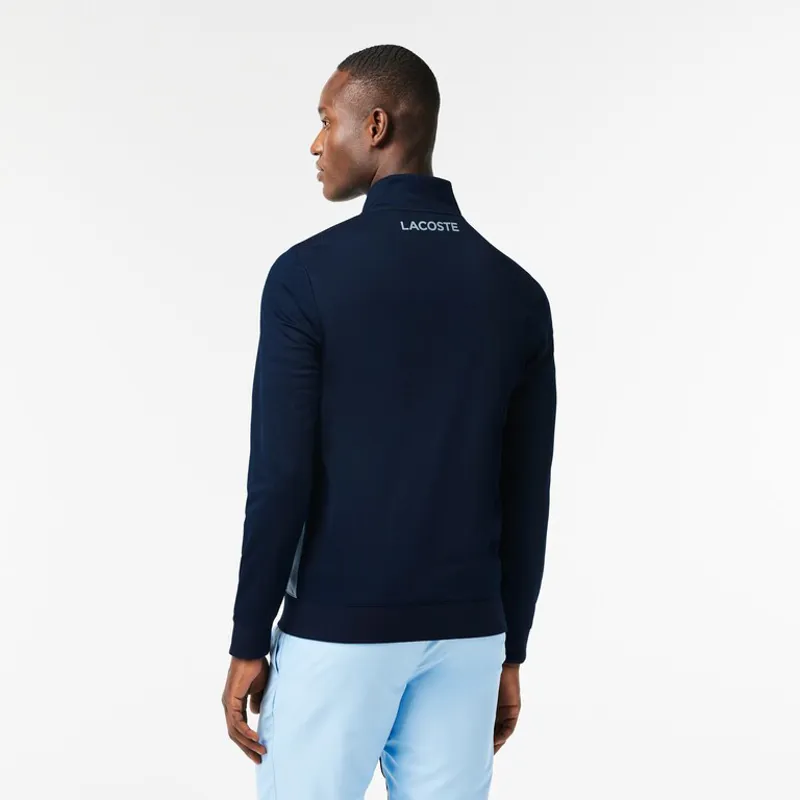 Lacoste Zipped Ripstop Tennis Sweatshirt Navy XL ONLY LAST ONE-2