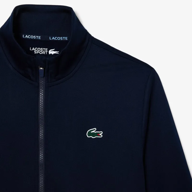 Lacoste Zipped Ripstop Tennis Sweatshirt Navy XL ONLY LAST ONE-4