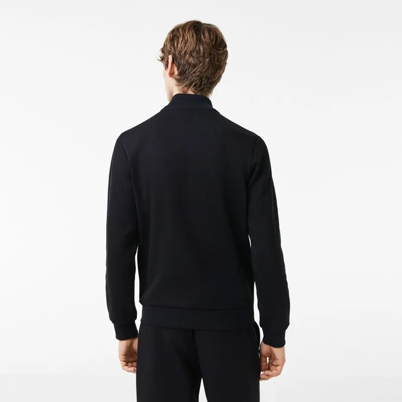 Lacoste Brushed Zip Sweatshirt Black MEDIUM AND XXL ONLY-2