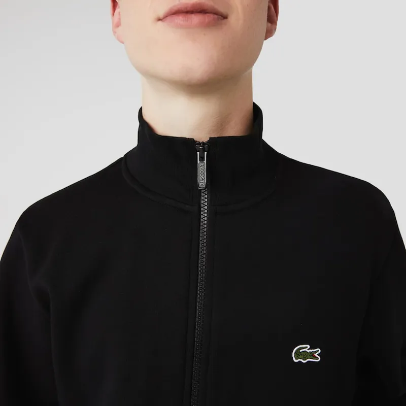 Lacoste Brushed Zip Sweatshirt Black MEDIUM AND XXL ONLY-3