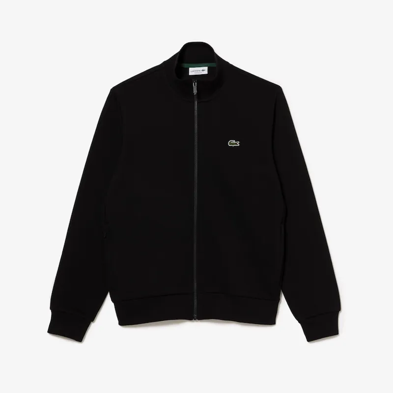 Lacoste Brushed Zip Sweatshirt Black MEDIUM AND XXL ONLY-4