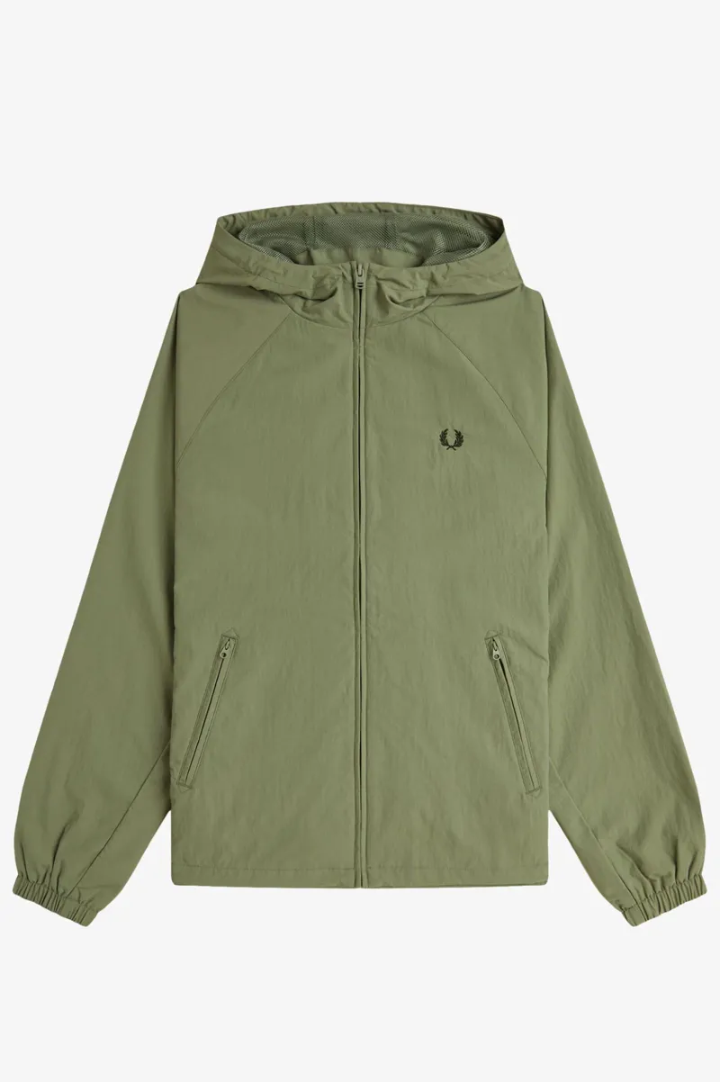 Fred Perry Hooded Shell Jacket Olive Mint XXL ONLY LAST ONE-7
