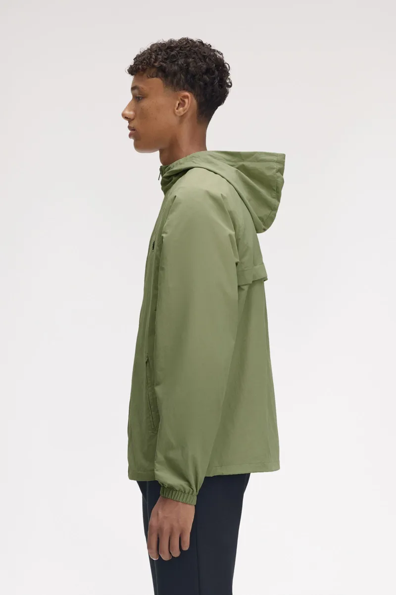 Fred Perry Hooded Shell Jacket Olive Mint XXL ONLY LAST ONE-4