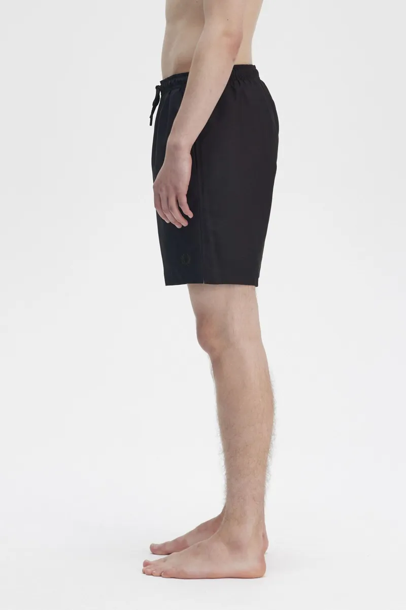 Fred Perry Classic Swim Short Black Green-2