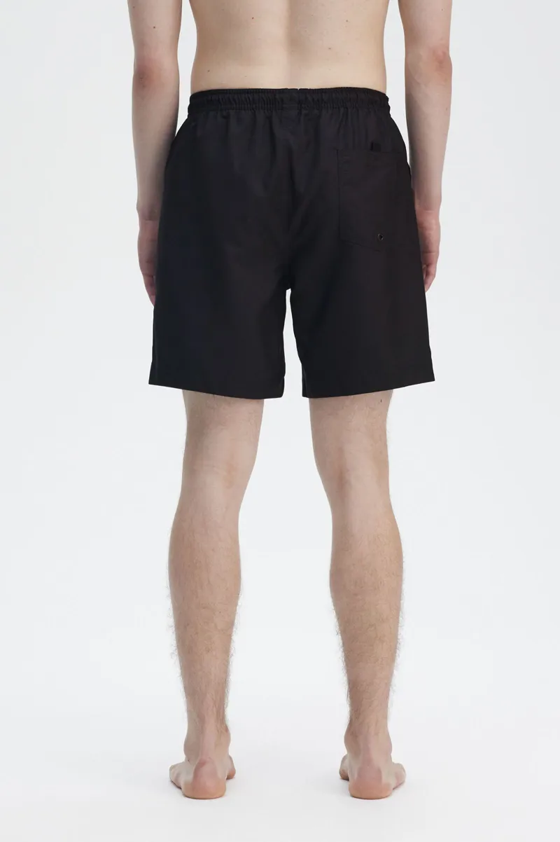 Fred Perry Classic Swim Short Black Green-3