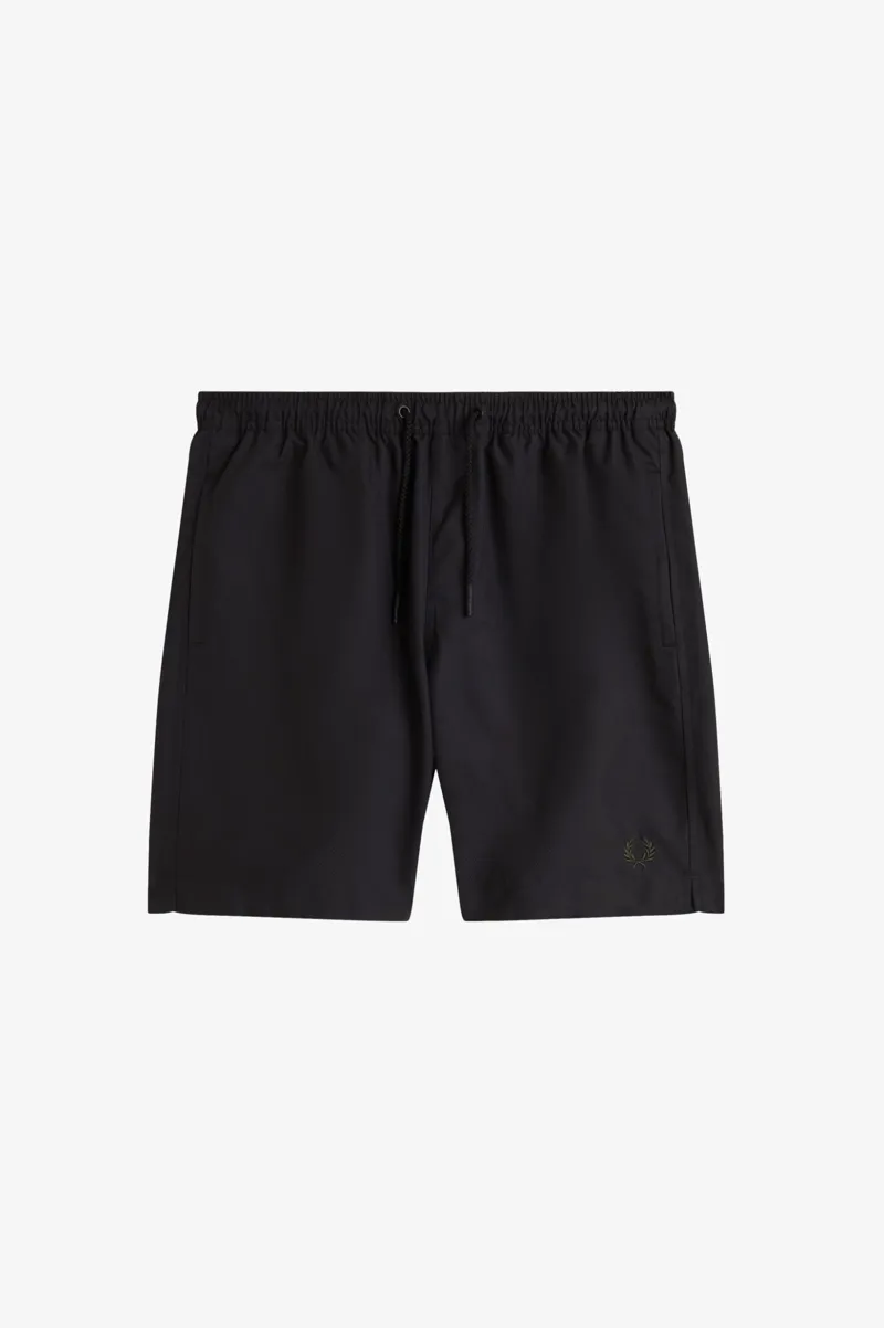 Fred Perry Classic Swim Short Black Green-6