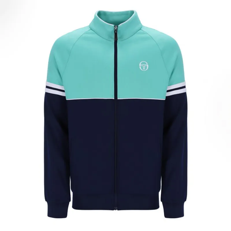 Sergio Tacchini Orion Track Top Pool Blue / Maritime Blue-5