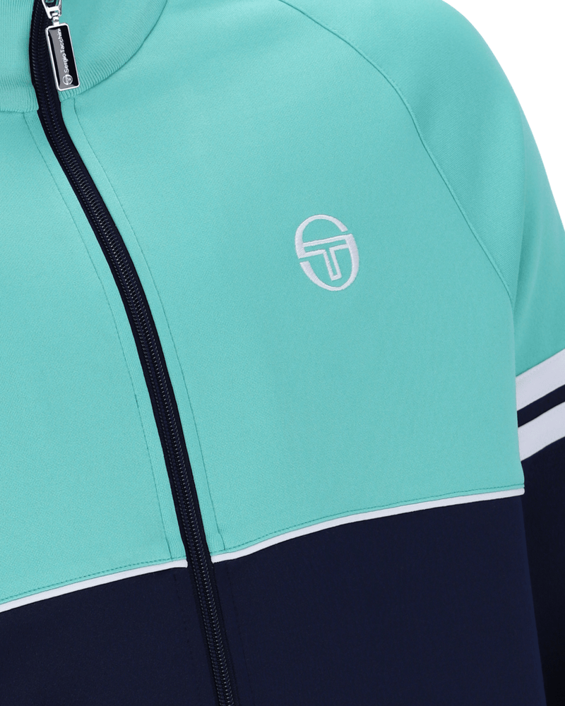 Sergio Tacchini Orion Track Top Pool Blue / Maritime Blue-1