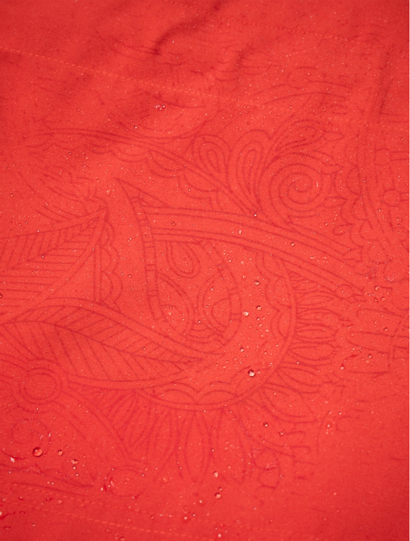 Pretty Green Resonance Water Reactive Jacket Red-7