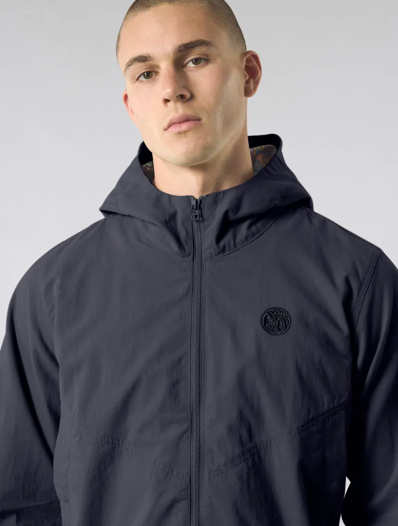 Pretty Green Feltham hooded Jacket Navy-4