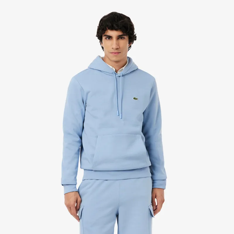Lacoste Classic Fit Overhead Hoodie Light Blue-3