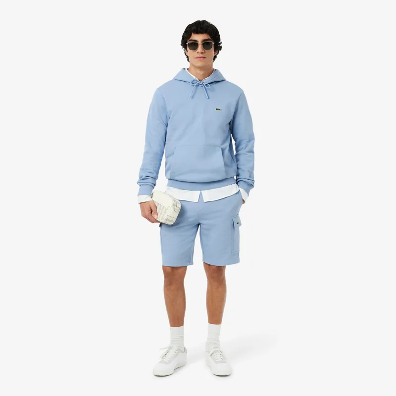 Lacoste Classic Fit Overhead Hoodie Light Blue-2