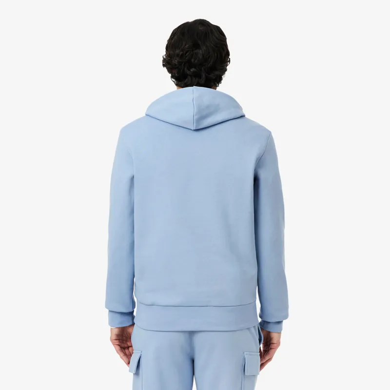 Lacoste Classic Fit Overhead Hoodie Light Blue-5