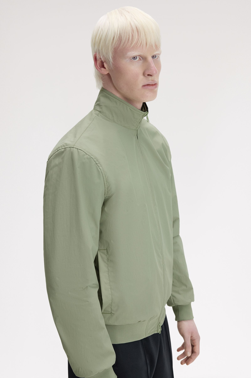 Fred Perry Brentham Jacket Seagrass-6