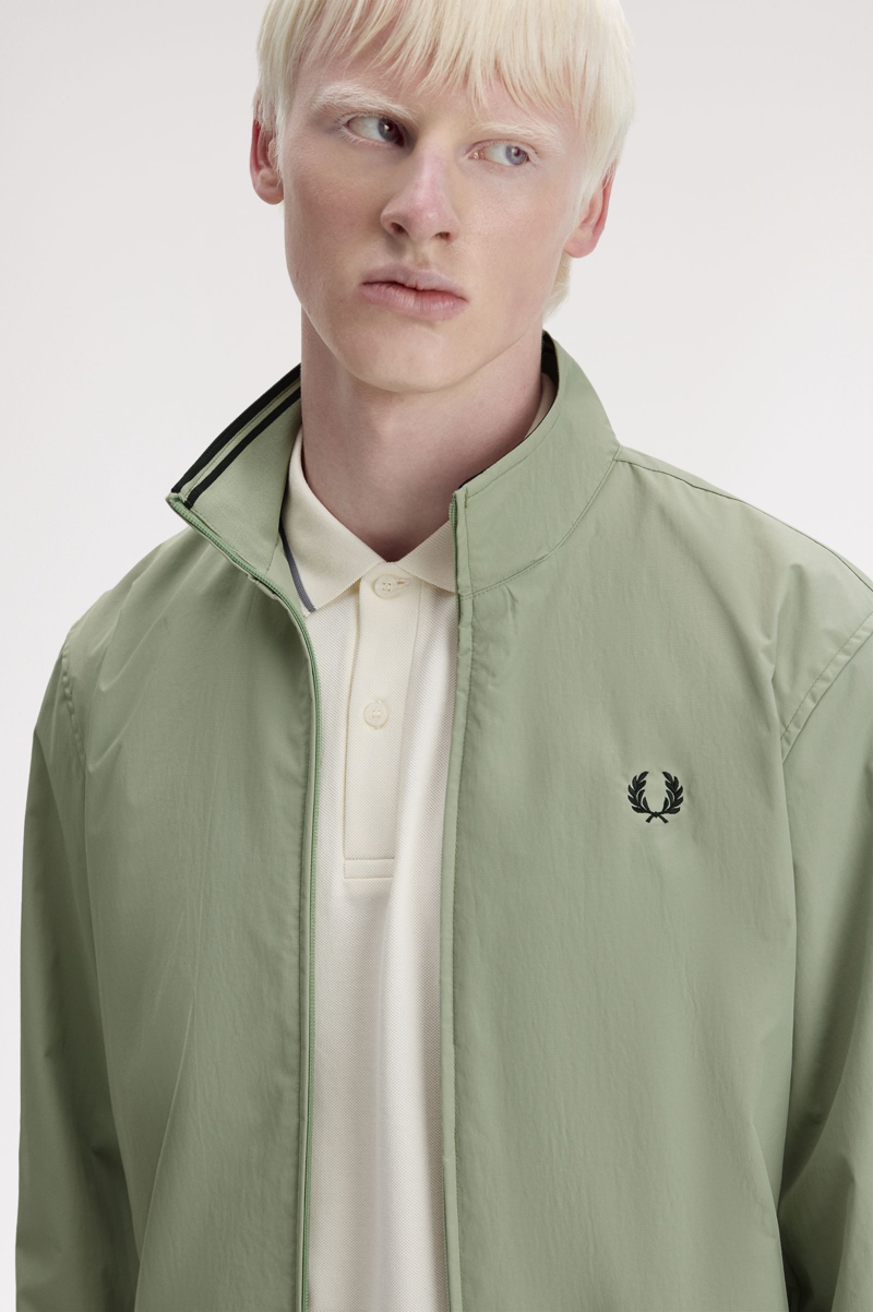 Fred Perry Brentham Jacket Seagrass-7
