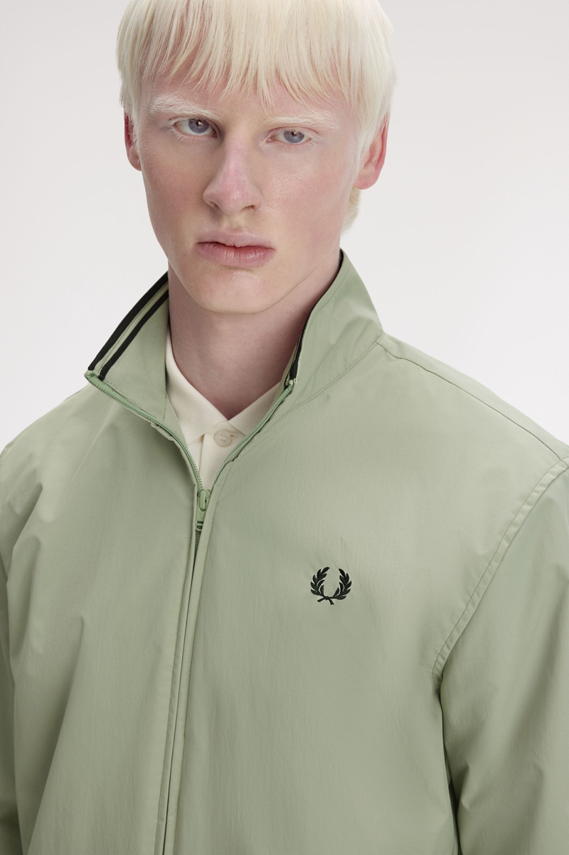 Fred Perry Brentham Jacket Seagrass-8