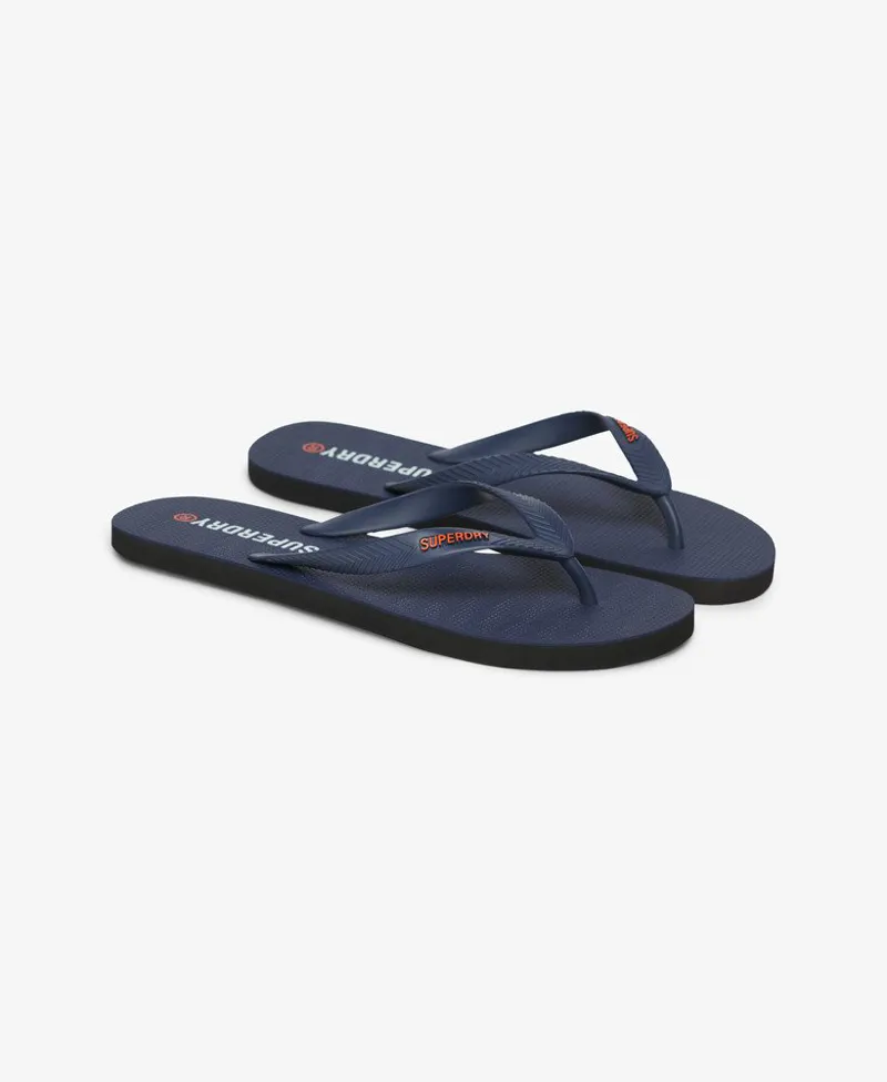Superdry Core Essential Flip Flops Nautical Navy-7