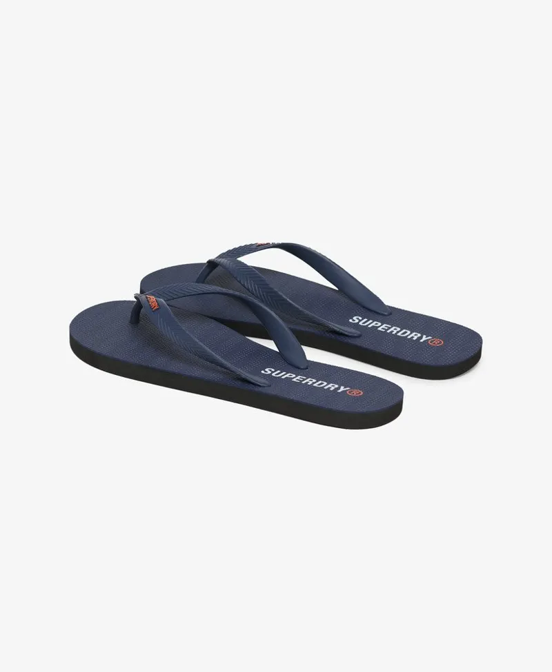 Superdry Core Essential Flip Flops Nautical Navy-1