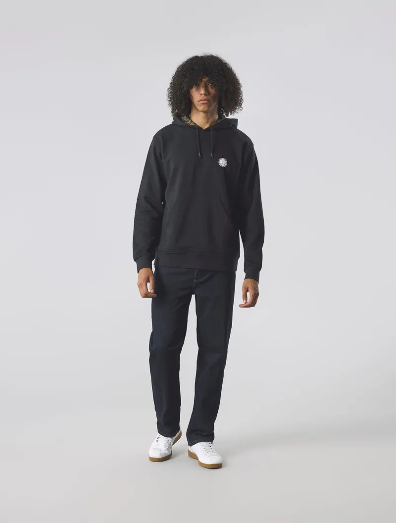 Pretty Green Lounge Hoody Black-1